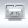 China Sturdy Socket Outlet Plug Covers Practical Multiscene White Color wholesale