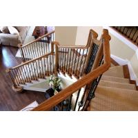 China Steel Cast Iron Stair Railing Wrought Iron Railing Temperature Change Resistance on sale