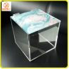 Hot sale customized square acrylic box with lid acrylic storage box display box