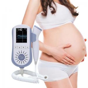 China ABS Ultrasonic Home Pregnancy Doppler Baby Heartbeat Pocket Fetal Doppler supplier