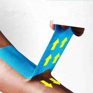 China Waterproof Sports Muscle Elastic Kinesiology Tape supplier
