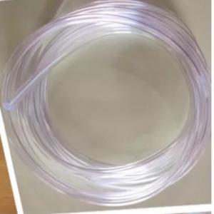 3.5mm 0.5mm Clear Flexible Plastic Tubing , Polyvinyl Chloride High Pressure Flexible PVC Pipe