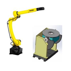 Fanuc M-10iD/8L As 6 Axis Robots Arm For Sale Of Industrial Robot With Welding Positioner