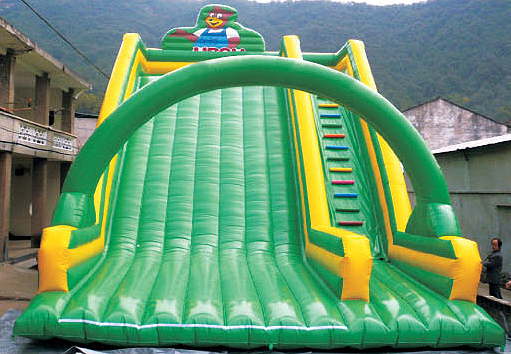 Inflatable Slide Play Equipment with Soft Thick Vinyl Material for Safe Bouncing A-10404