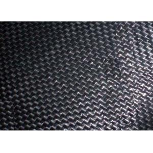 Geotextile Stabilization Fabric Plastic Woven Geotextiles width 1m-8m Black Color