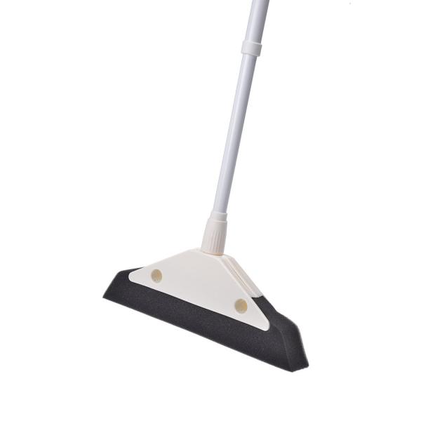 China Smooth Floors Dust Push Broom Parquet Laminate Plastic Sponge With Long Handle on sale