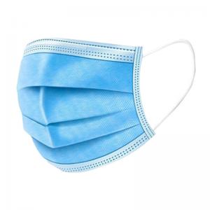 China Soft 3 Ply Disposable Face Mask Non Irritating General Size 17.5 * 9.5cm supplier