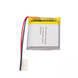 Powerful Medical Lithium Battery Rechargeable 3.7 V 700mAh LiPo Battery