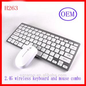 Carpo H263 Customize wireless/bluetooth keyboard combo computer prepherals