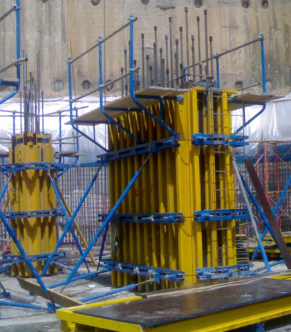 China Concrete column formwork, Adjustable Column formwork, shuttering, vertical formwork wholesale