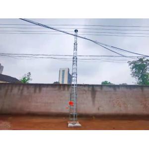 Crank Up Telescoping Tower Antenna 9m Winch Up Lattice Tower 30ft Heavy Duty Tower Portable