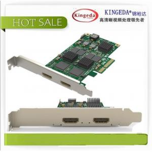 China Two channel Pro Capture Dual HDMI Card supplier