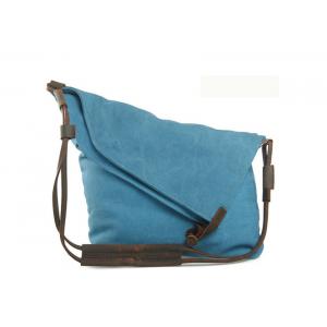 China Wholesale Canvas Handbags Folded Design Waxed Canvas Messenger Bag supplier