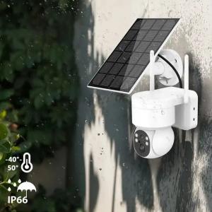 China 3MP CCTV Solar Security Camera 4G Video Surveillance Outdoor Waterproof IP68 supplier