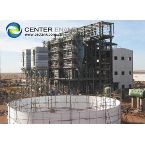 Commercial Fire Fighting Water Tanks with Glass fused steel roof