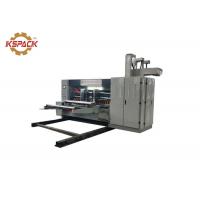China Automatic Multicolor Flexo Printing Cardboard Corrugated Box Making Machine 7.5kw on sale