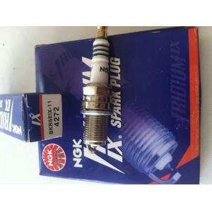 IX Resistor Car Spark Plug , NGK Iridium Spark Plugs BKR6EIX11 # 3764