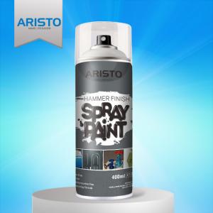 China Hammer Finish Acrylic Spray Paint Silver / Black / Blue Colors Aristo Liquid Coating supplier