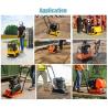 China Construction Road Work Area FPC220 Walk Behind Reversible Vibrating Plate Compactor with Powerful Gasoline Engine wholesale