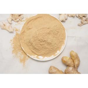 China Yellow Pure Dehydrated Food , Air Dried Ginger Powder Baked Processing Type supplier