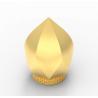 China Zinc Alloy Luxury Perfume Bottle Cap Gold Plating Metal Lettering Customized Logo wholesale
