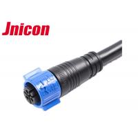 China Industrial IP67 Waterproof Connector , LED Light 3 Pin IP67 Connector on sale