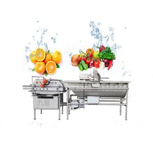 China 3000KG/H Vegetable Fruit Washing Machine Salad Cleaning equipment supplier