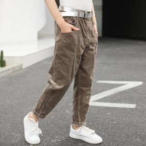 China 120cm 130cm Summer Thin Girls Cotton Pants BEIANJI Children'S Casual Pants supplier