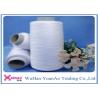 Spun Polyester 20/2 20/3 Raw White Thread , Virgin Polyester Yarn Manufacturing