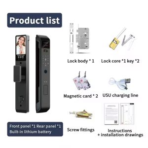 China カメラインテリジェントバイオメトリックの自動スマートドアロック wholesale