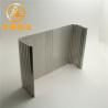 China Proceso de encargo de la protuberancia del color del campo U del canal de aluminio electrónico del perfil wholesale