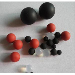 China Pump NBR Solid Rubber Ball , Rubber Bouncing Ball High Elasticity ROHS REACH supplier