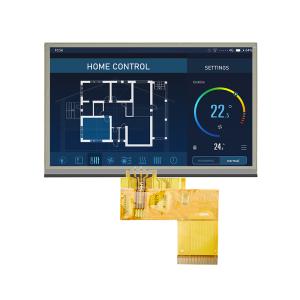 China Módulo LCD de 7 pulgadas con resolución de 800x480... pantalla TFT personalizada, alto brillo y contraste supplier