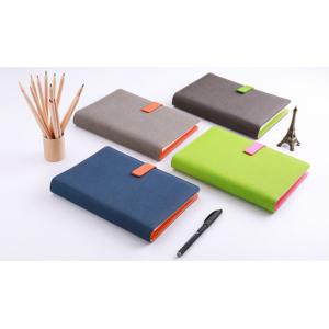High quality colorful cover optional PU leather hardcover ring binder planner