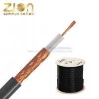 China RG8X 50ohm coaxial cable Copper Inner Conductor, Solid PE, Nom. 3.50mm Copper with PVC 50ohm coaxial cable on sale