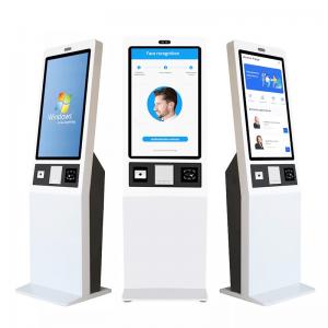 self service kiosk machine registration queuing inquiry dispenser payment terminal