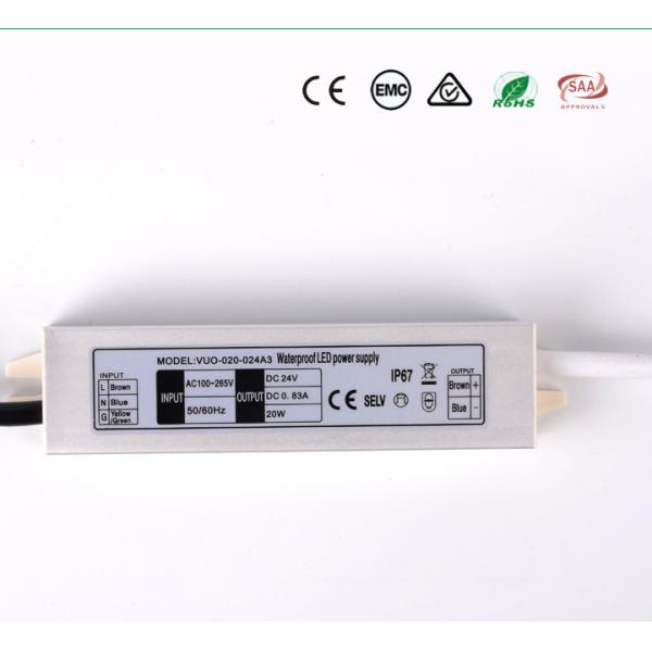China conductor electrónico impermeable ligero Power Supply de 20W LED 132x30x20m m wholesale
