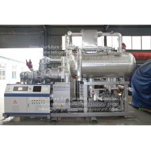 China Variety Frequency Screw Co2 Refrigeration System Compressor Rack For Fast Frozen wholesale