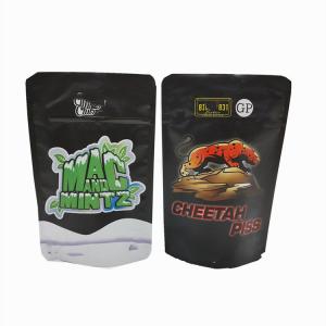 China Child Proof Mylar ziplockk Pouches Waterproof Resealable Edible Packaging Bags For Snack supplier