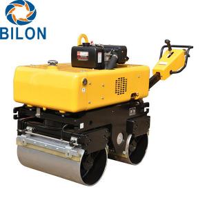 Walk Behind Vibratory Road Roller / 600kg Mini Road Roller 30% Grade Ability