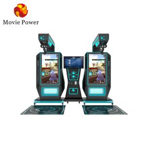 China Coin Pusher VR Shooting Games 9d Movie Multiplayer Gun Play Station Battle Sport Game Machine supplier