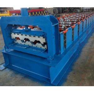 China 15KW Floor Deck Roll Forming Machine For Metal Structural Building Construction supplier