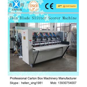 China BFY Thin Blade Slitter Scorer Corrugated Carton Box Making Machine 3kw supplier