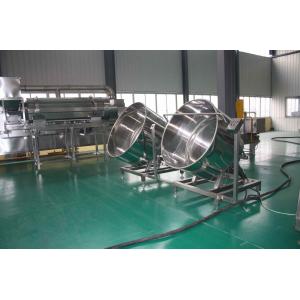 China 100kg/H Low Noise Peanut Coating Machine Coated Peanut Pot For Food Factory supplier