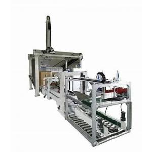 China 40 Cartons / Min Box Stacking Machine Automatic Strapping Machine supplier