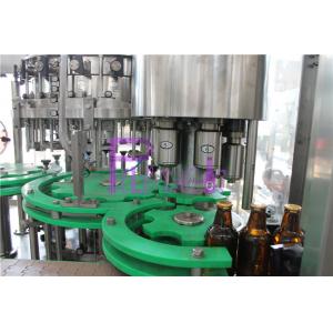China PLC Japanese Beer Bottling Equipment For Glass Bottle Pull Ring Cap supplier