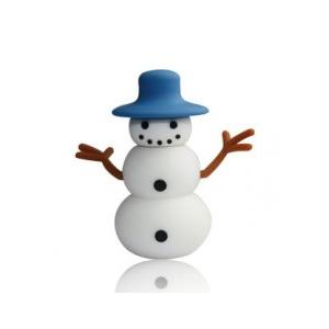 China Best Cute Snowman Cartoon USB Flash Drive 1GB / Custom Logo USB Flash Drives wholesale
