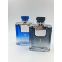 China 100ml Luxury Glass Perfume Bottle For Men Hot Stamping on sale
