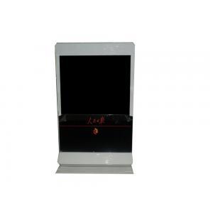 Building Hall Free Standing Kiosk for advertising , Large Touch Screen