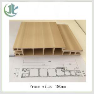 China Wood Composite Retardant WPC Door Frame Fire Rated Bathroom Use supplier